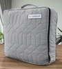 Grey Azure 300GSM King Quilted Bedcover with 2 Pillowcovers