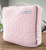 Pink Azure 300GSM King Quilted Bedcover with 2 Pillowcovers