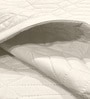 Cream Azure 300GSM King Quilted Bedcover with 2 Pillowcovers