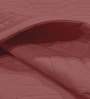 Red Azure 300GSM King Quilted Bedcover with 2 Pillowcovers