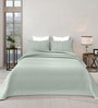 Green Azure 300GSM King Quilted Bedcover with 2 Pillowcovers