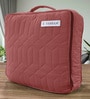 Red Azure 300GSM King Quilted Bedcover with 2 Pillowcovers