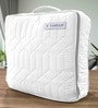 White Azure 300GSM King Quilted Bedcover with 2 Pillowcovers
