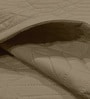 Brown Azure 300GSM King Quilted Bedcover with 2 Pillowcovers