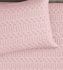 Pink Azure 300GSM King Quilted Bedcover with 2 Pillowcovers