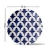 Azure Arabesque Wall Plate