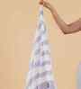 Lavendar Azure Striped Bath Towel 75 Cm