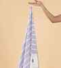 Lavendar Azure Striped Bath Towel 75 Cm