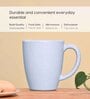 Azure Classic Coffee Mug 300 ml (1 Pc)Rice Husk Biocomposite