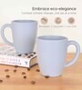 Azure Classic Coffee Mug 300 ml (2 Pc)Rice Husk Biocomposite