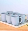 Azure Classic Coffee Mug 300 ml (6 Pc)Rice Husk Biocomposite