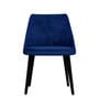 AzureNova Suede Dining Chair In Royal Blue Colour