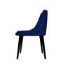 AzureNova Suede Dining Chair In Royal Blue Colour