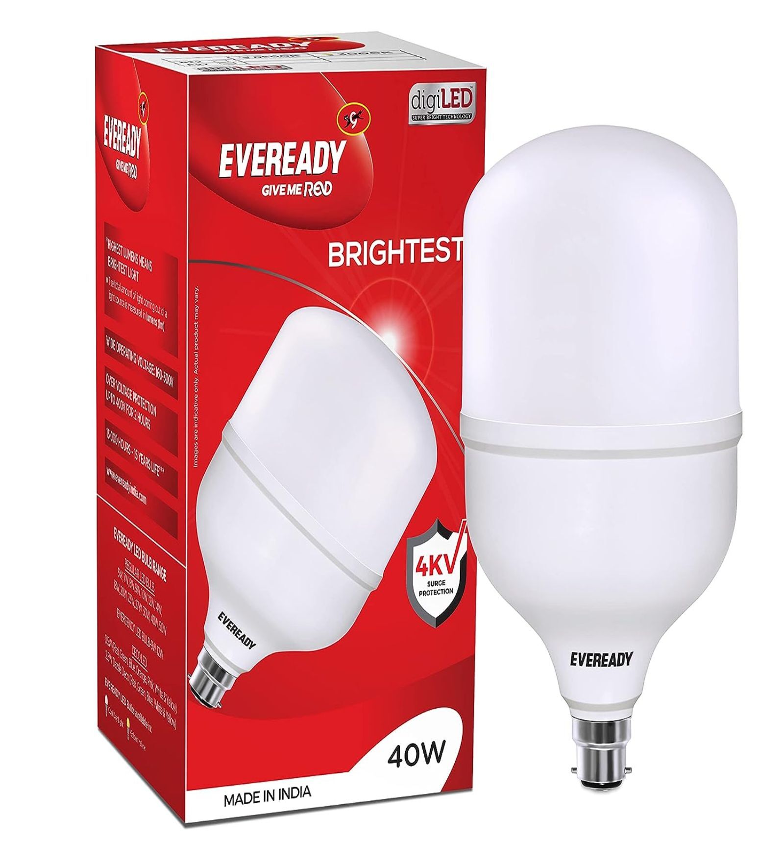 B22 40Watt LED Bulb