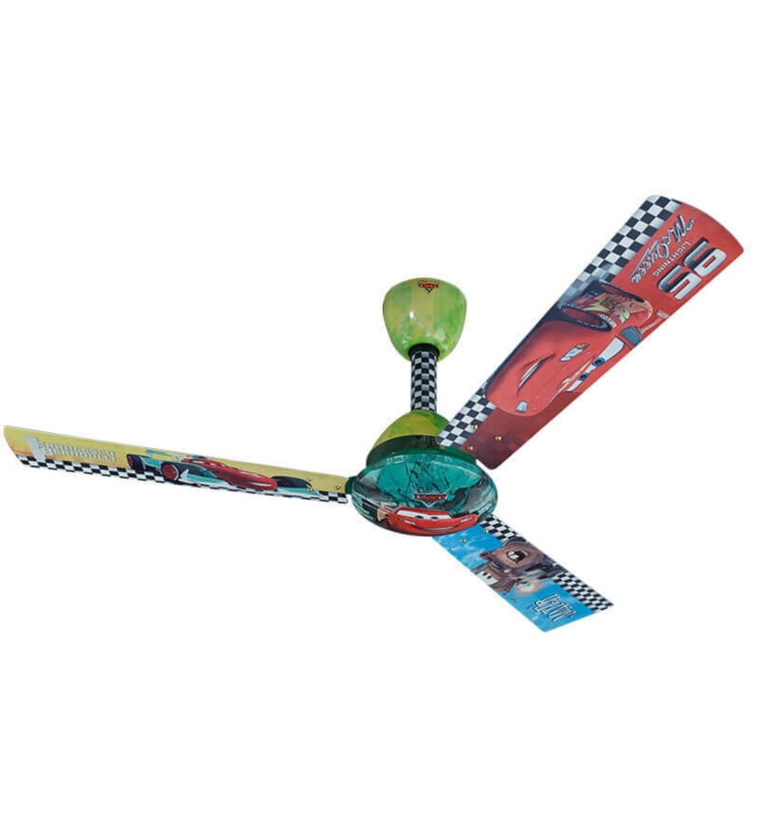 Buy Disney Cars 1200 Mm Multicolour Ceiling Fan By Bajaj Online