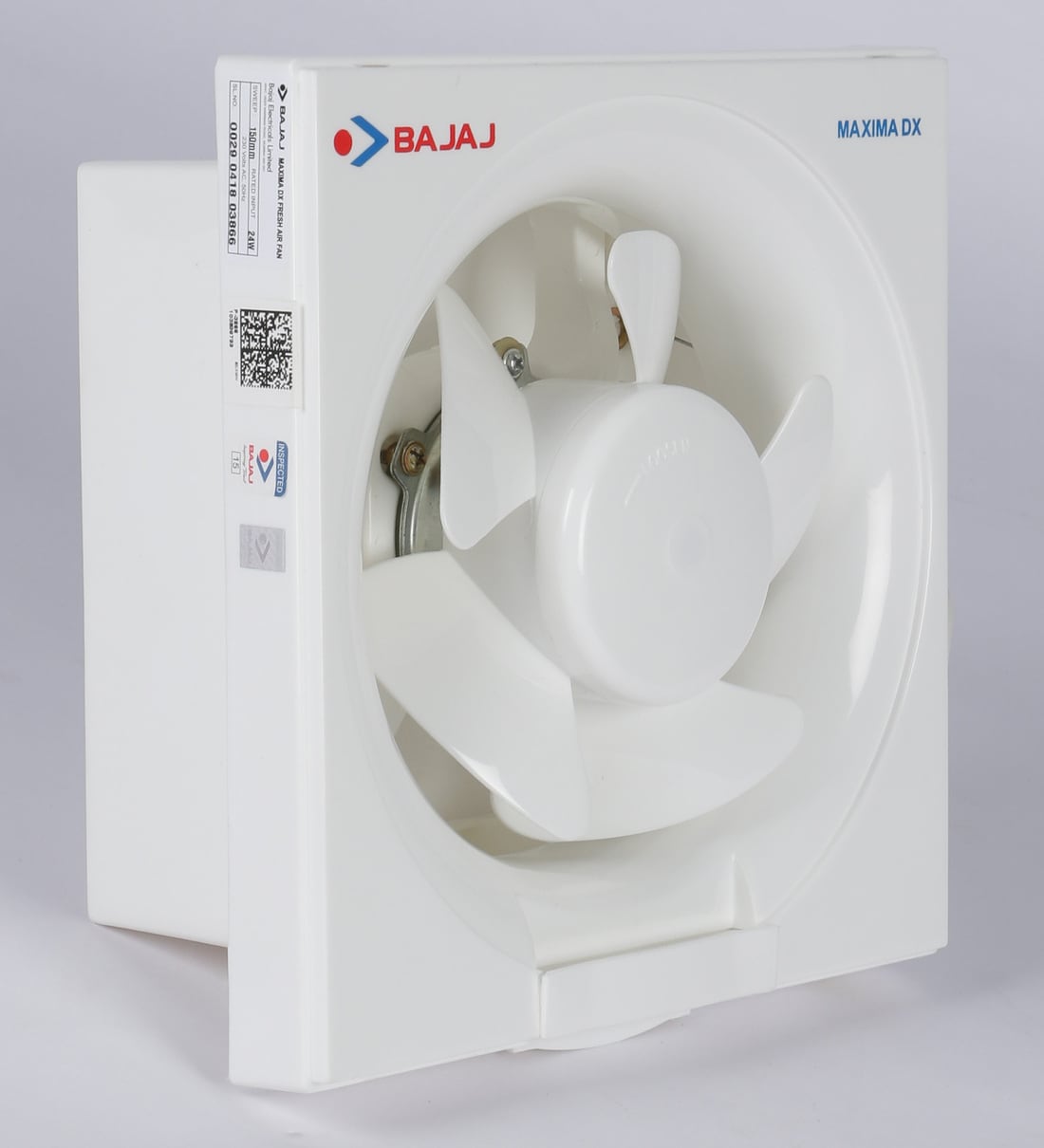 Buy Maxima Dx 150 mm White Exhaust Fan by Bajaj Online Exhaust Fans