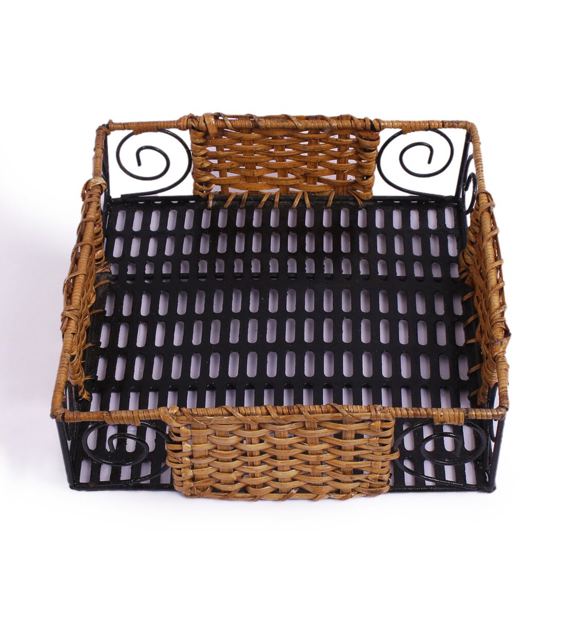 Buy Bamboo Bath Basket In Beige By VarEesha Online Bath Baskets