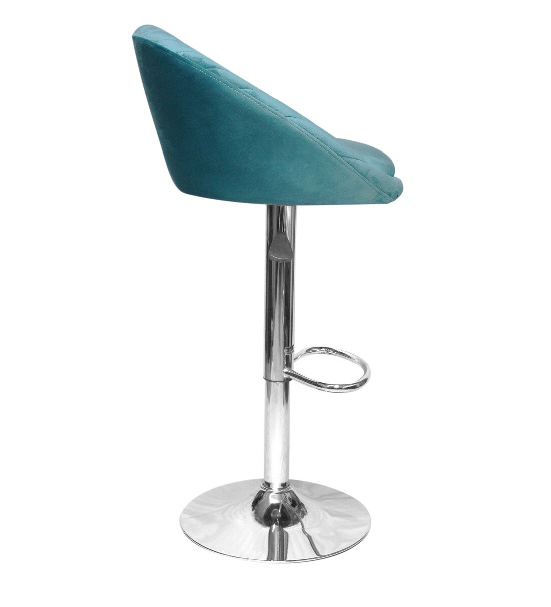 Buy Bar Stool in Turquoise Colour by Karigar Online Contemporary Bar