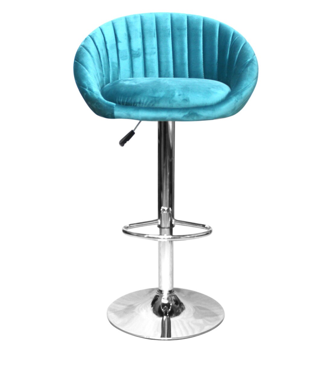 Buy Bar Stool in Turquoise Colour by Karigar Online Contemporary Bar