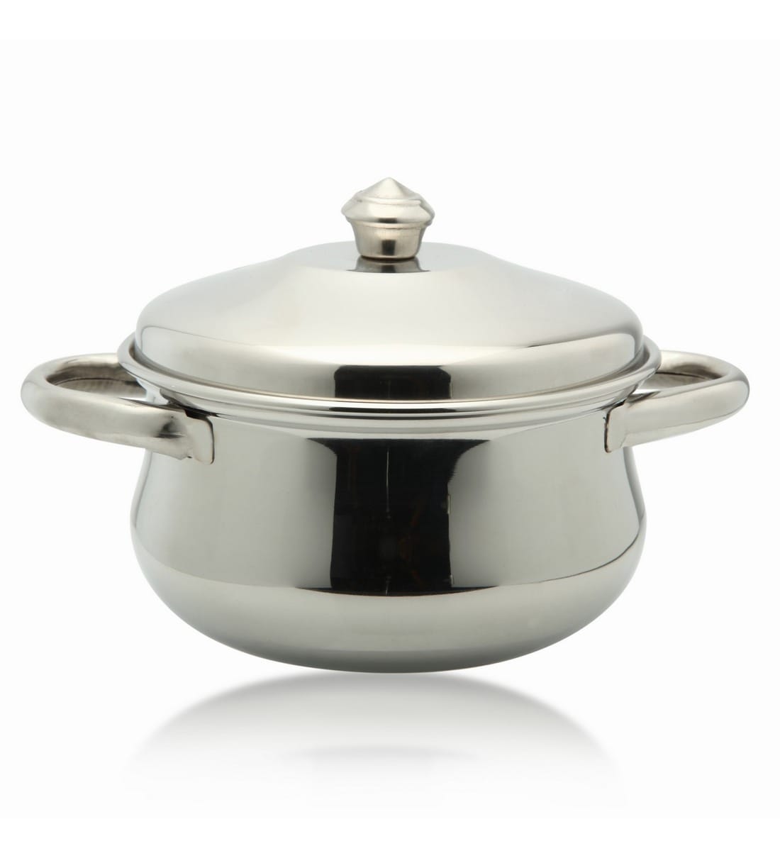 Buy Bartan Shopee Heavy Bottom Stainless Steel Serving Donga Set Of 3