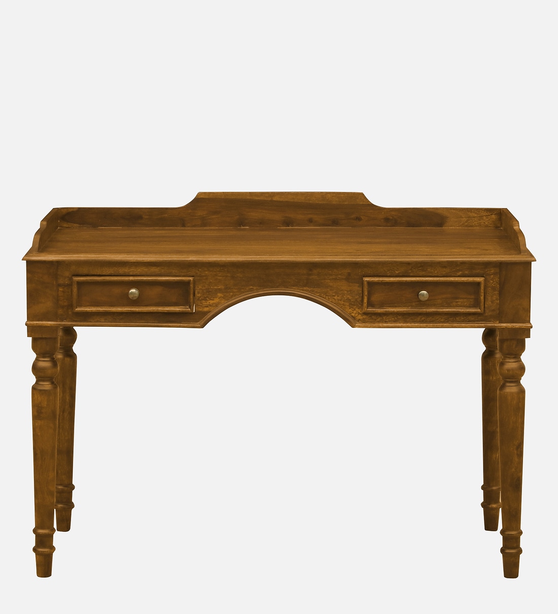 Buy Stanfield Sheesham Wood Writing Table in Scratch Resistant Honey Oak  Finish at 8% OFF by Amberville from Pepperfry