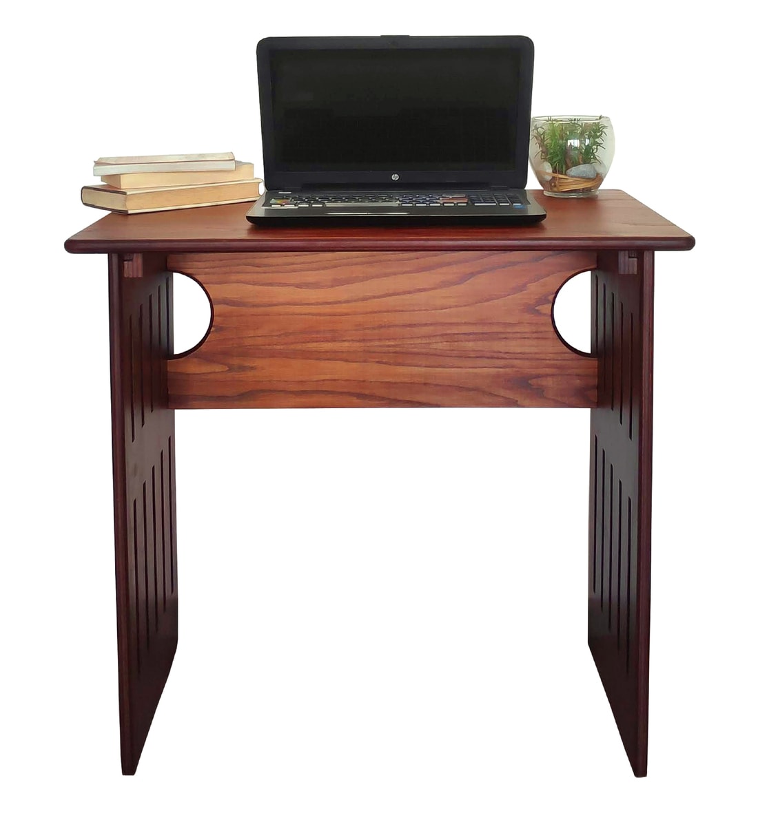 Buy Basic Computer Table In Natural Finish By Birdy Online Computer