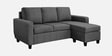 Bae Fabric Interchangeable LHS Sectional Sofa in Stone Grey Colour