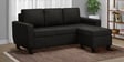 Bae Fabric Interchangeable LHS Sectional Sofa in Woody Brown Colour