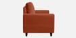 Bae Fabric 2 Seater Sofa in Ember Orange Colour