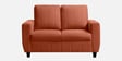 Bae Fabric 2 Seater Sofa in Ember Orange Colour