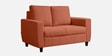 Bae Fabric 2 Seater Sofa in Ember Orange Colour