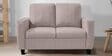 Bae Fabric 2 Seater Sofa in Pebble Brown Colour