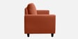 Bae Fabric 3 Seater Sofa in Ember Orange Colour