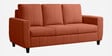 Bae Sofa (3+1+1) In Ember Orange Colour