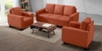 Bae Sofa (3+1+1) In Ember Orange Colour