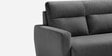 Bakadi Fabric 3 Seater Sofa in Charcoal Grey Colour