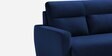 Bakadi Fabric 3 Seater Sofa in Royal Blue Colour