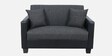 Baley Fabric 2 Seater Sofa In Lama Black Colour