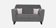 Bali Fabric 2 Seater Sofa in Grey Colour