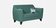 Bali Fabric 2 Seater Sofa In Imperal Green Colour