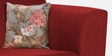 Bali Fabric 2 Seater Sofa in Red Colour