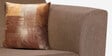 Bali Fabric 3 Seater Sofa In Brown Colour