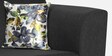Bali Fabric 3 Seater Sofa In Mystic Black Colour