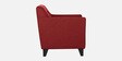 Bali Fabric 3 Seater Sofa in Red Colour
