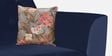 Bali Velvet 3 Seater Sofa in Blue Colour