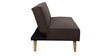 Banzan Sofa Cum Bed In Dark Brown Colour