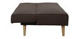 Banzan Sofa Cum Bed In Dark Brown Colour