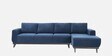 Barcelona Fabric RHS Sectional Sofa In Cobalt Blue Colour