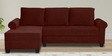 Barcelona 2 Seater RHS Sofa with Lounger in Cherry Red Colour