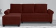 Barcelona 2 Seater RHS Sofa with Lounger in Cherry Red Colour